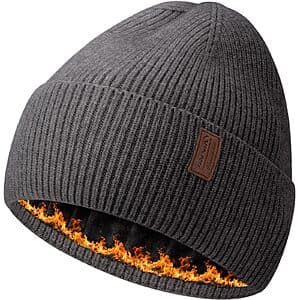Prime Members: Yaniky Fleece Lined Beanie Hat (Various Colors) $6 + Free Shipping