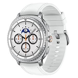 46mm Samsung Galaxy Watch 8 Classic Bluetooth Smartwatch (2025, International, White) $200 & More + Free S&H w/ Prime