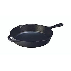 12" Lodge Seasoned Cast Iron Skillet $24
