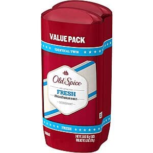 2-Pk 3-Oz Old Spice High Endurance Long Lasting Deodorant Sticks (Fresh Scent) $3.60