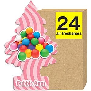 24-Count Little Trees Car Air Freshener (various scents) $12.20