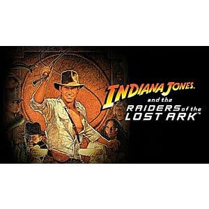 Indiana Jones and the Raiders of the Lost Ark (1981) (4K UHD Digital Film) $5