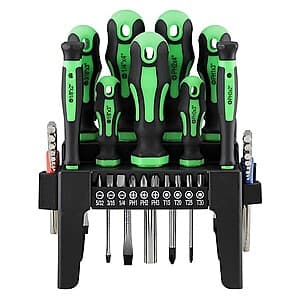 Tractor Supply Co: 37-Pc JobSmart SAE/Metric Screwdriver Set $7 + Free Pickup