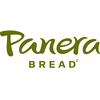 Panera Bread restaurant storefront or menu sandwich and salad display.