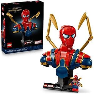 379-Piece LEGO Marvel Super Heroes Iron Spider-Man Bust Building Kit $48 + Free Shipping