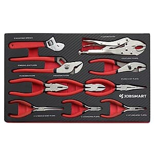 Tractor Supply Co: 10-Piece JobSmart Pliers and Wrench Set $13.50 + Free Store Pickup