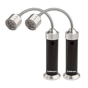 2-Pack Cuisinart Magnetic LED Mini Grill Lights w/ Adjustable Gooseneck Design $15