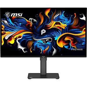 27" MSI PRO MAX 271QPX14G 1440p QHD 144Hz QD-OLED Professional Monitor $320 + Free S/H