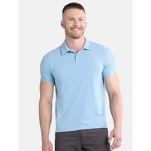 Ozark Trail Men's and Big Men's Merino Wool Blend Polo Shirt (Various) from $8.75