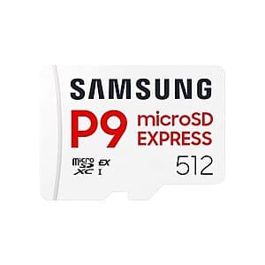 512GB Samsung P9 microSD Express Memory Card $90 + Free S&H w/ Prime