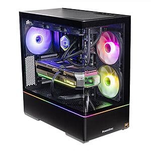 Select Stores: PowerSpec G911 Desktop: Ryzen 9 9950X3D, RTX 5080, 64GB, 2TB $2700 + Free Store Pickup