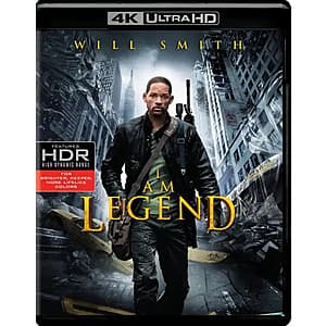 I Am Legend (4K Ultra HD + Blu-ray) $13 + Free S&H