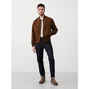 Banana Republic Factory Men's Vegan Suede Bomber Jacket (3 Colors) $43.50 + Free Shipping