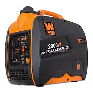 WEN 56200i 2000W Portable Gas Inverter Generator (CARB Compliant) $280 + Free Shipping