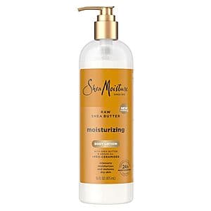 16oz SheaMoisture Moisturizing Body Lotion w/ Shea Butter, Argan Oil +Pro-Ceramides $3.75 w/ Subscribe & Save
