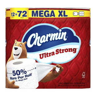 12-ct Charmin Mega XL Toilet Paper (Ultra Strong/Ultra Soft) + $25 Walgreens Cash 3 for $36.20 after $15 rebate + Store Pick Up