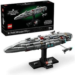 559-pc LEGO Star Wars: Starship Collection Home One Starcruiser (75405) $49.60 & More