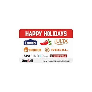 $100 One4all Gift Card (Various) + $10 Target Gift Card $100