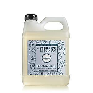 33-oz Mrs. Meyer's Clean Day Liquid Hand Soap Refill (Snow Drop) $6.45