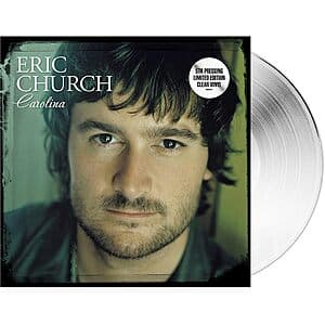 Eric Church: Carolina (180g Clear Vinyl LP w/ AutoRip MP3) $14