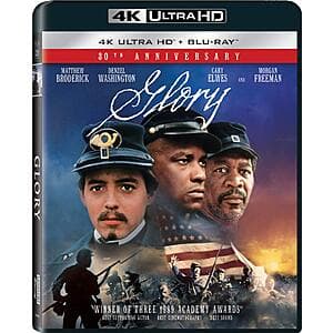 Glory (4K Ultra HD + Blu-ray + Digital) $13.50