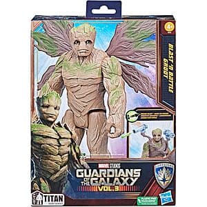 11.5" Marvel Guardians of The Galaxy Blast 'N Battle Groot Action Figure $3.10
