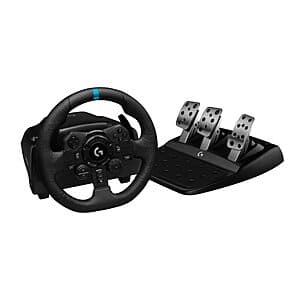 Used Like New: Logitech G923 Racing Wheel w/ Pedals (PS4, PS5, PC) $164.35 + Free S&H