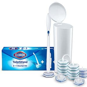 Prime Members: Clorox Disposable ToiletWand Cleaning System w/ 16 Refill Heads $15.20 & More w/ Subscribe & Save