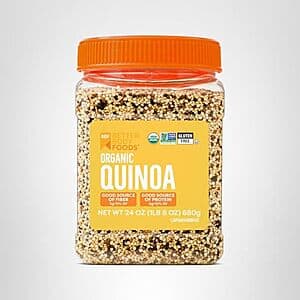 24-Oz BetterBody Foods Organic Quinoa $6.10 w/ Subscribe & Save