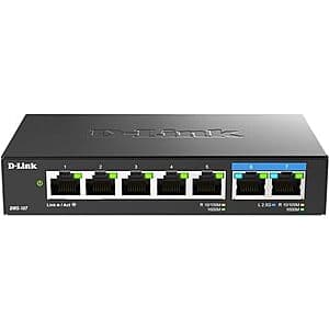 7-Port D-Link 2.5GB Unmanaged Gaming Switch $35.90 + Free S&H