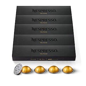 Extra Savings on Nespresso Vertuo Capsules 20% Off + Free Shipping w/ Prime