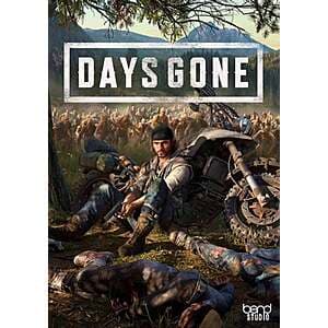 Days Gone and God of War Ragnarök Steam game cover art displayed on a digital storefront.
