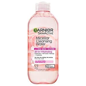 13.5-Ounce Garnier Micellar Water w/ Rose Water & Glycerin $5.55 w/ Subscribe & Save