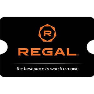Sam's Club Members: $50 Regal Cinemas eGift Card (Email Delivery) $35