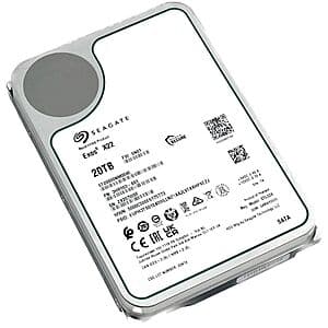 20TB Seagate Exos X22 Enterprise 3.5" 7200 RPM Hard Drive (Recertified) $196 + Free Shipping