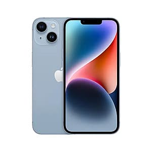 New Customers: 128GB Apple iPhone 14 (Blue) + 1-Year Visible+ Pro Service $450 + Free Shipping