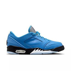 Nike Jordan Sixty Plus Low Sneaker in University Blue with white accents and Obsidian trim.