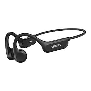 CXK Bone Conduction Bluetooth 6.0 Open Ear Wireless Headphones $25 + Free S&H