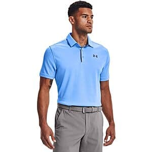 Under Armour Men's Tech Golf Polo (Select Colors/Sizes) from $14.85