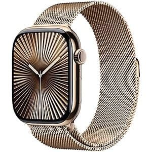 46mm Apple Watch Series 10 (GPS + Cellular, Various styles w/ Milanese Loop) $499 & More + Free S&H