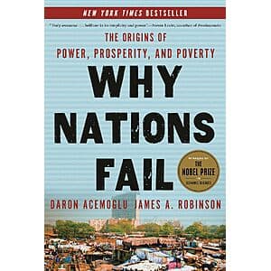 Why Nations Fail: The Origins of Power, Prosperity, and Poverty (eBook) $2