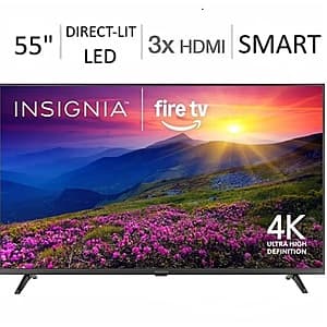 55" Insignia Class F50 Series LED 4K UHD Smart Fire TV $180 + Free S&H