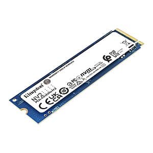 1TB Kingston NV2 M.2 2280 4.0 Gen 4x4 NVMe Internal SSD $31.75 + Free Shipping