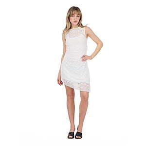 Women's Forever 21 Sleeveless Lace Mini Dress (Ivory) $4.75 + Free S&H on $35+