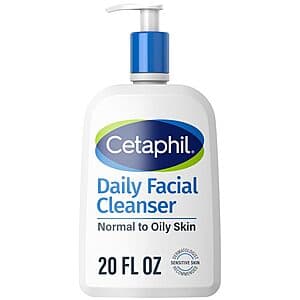 20oz Cetaphil Daily Facial Cleanser Foaming Face Wash $8.80 w/ Subscribe & Save