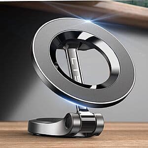 LISEN Ultra Magnetic Magsafe Car Dash Mount Phone Holder (Black) $7