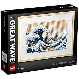 LEGO: City F1 Garage & Mercedes-AMG & Alpine Cars $64, Art Hokusai The Great Wave $80 & More + Free S&H