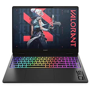 HP OMEN MAX Laptop: 16" FHD+ 165Hz IPS, AI 7 H 350, RTX 5070, 16GB RAM, 512GB SSD $1070 & More + Free Shipping