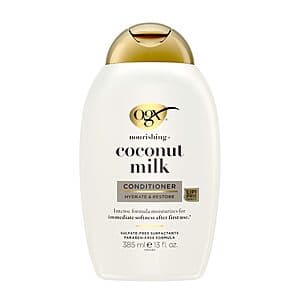 13-Oz OGX Nourishing + Coconut Milk Hydrating Hair Conditioner $3.70 w/ S&S