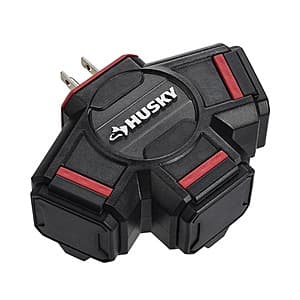 Husky Extension Cord Adapter: 5-Outlet $10, 3-Outlet $6 + Free Shipping